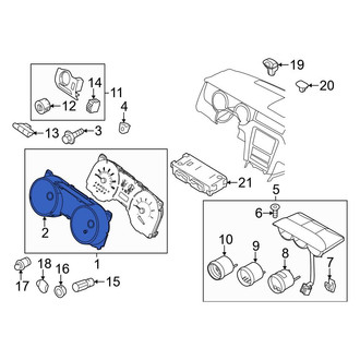 Ford OE - Instrument Panel Lens