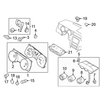 Ford OE - Instrument Panel - Cluster & Switches (Boss 302)