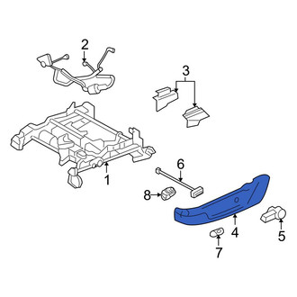 Ford OE - Left Seat Trim Panel