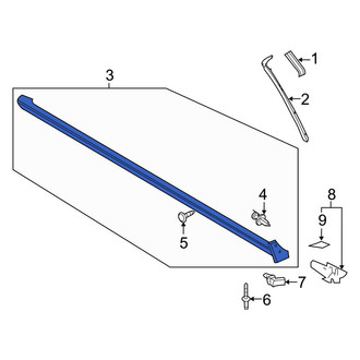Ford OE - Right Rocker Panel Guard