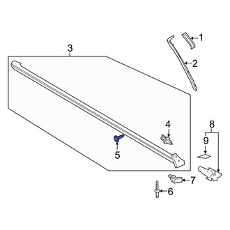Ford OE - Rocker Panel Molding Clip