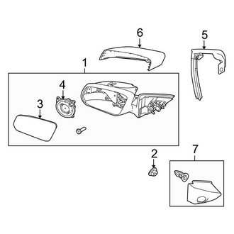 Ford OE - Door - Outside Mirrors