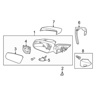 Ford OE - Door - Outside Mirrors