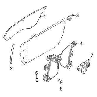 Ford OE - Door - Glass & Hardware