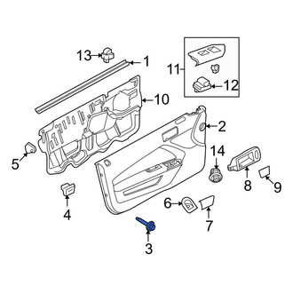 Ford OE - Door Interior Trim Panel Screw