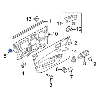 Ford OE - Door Interior Trim Panel Retainer