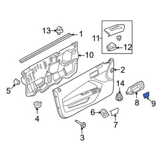 Ford OE - Rear Right Door Access Cover