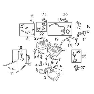 Ford OE - Fuel System Components