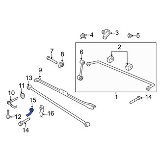 Ford OE - Lateral Arm Nut