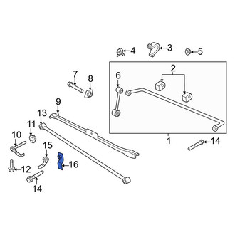 Ford OE - Lateral Arm Nut