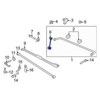 Ford OE - Rear Suspension Stabilizer Bar Link