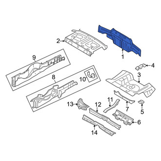 Ford OE - Rear Rear Body Panel