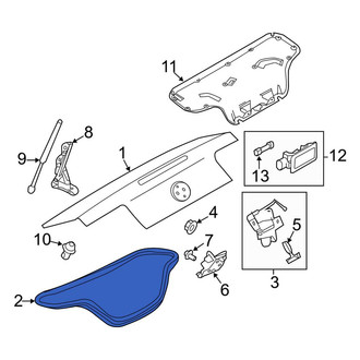 Ford OE - Rear Deck Lid Seal