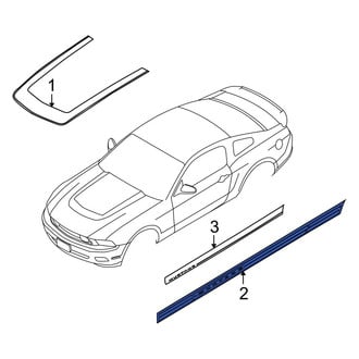 Ford OE - Right Trim Stripe Tape