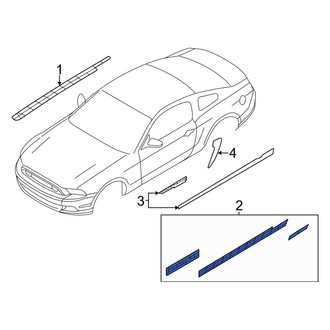 Ford OE - Left Trim Stripe Tape