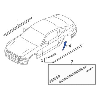 Ford OE - Left Trim Stripe Tape