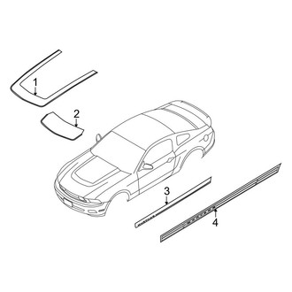 Ford OE - Stripe Tape (GT)