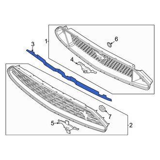 Ford OE - Grille Seal