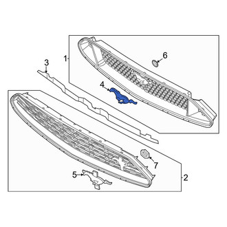 Ford OE - Front Grille Emblem