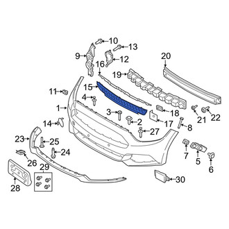 Ford OE - Front Lower Grille