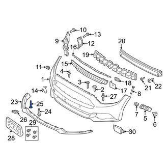 Ford OE - Wheel Arch Molding Screw