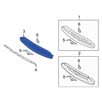 Ford OE - Front Upper Grille