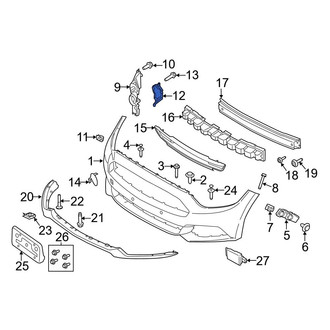 Ford OE - Front Right Fog Light Bracket