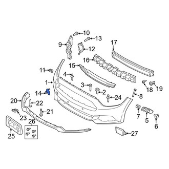 Ford OE - Front Tow Eye Cap