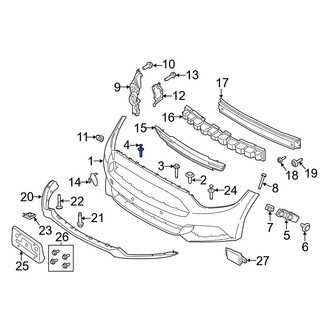 Ford OE - Bumper Cover Retainer