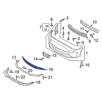 Ford OE - Front Lower Grille