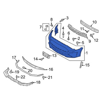 Ford OE - Front Bumper Cover