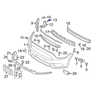 Ford OE - Valance Panel Screw