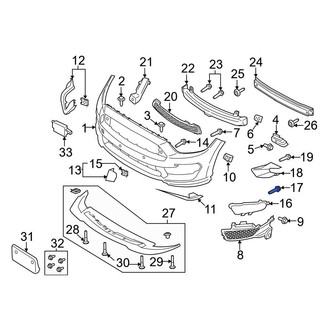 Ford OE - Valance Panel Screw