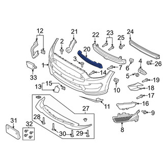Ford OE - Front Lower Grille