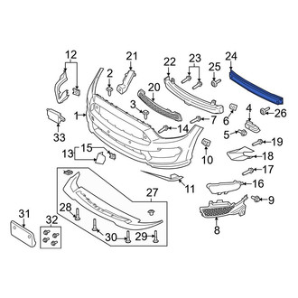 Ford OE - Front Bumper Impact Bar