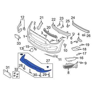 Ford OE - Front Valance Panel