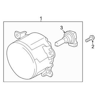 Ford OE - Front Lamps - Fog Lamps (W/O LED)