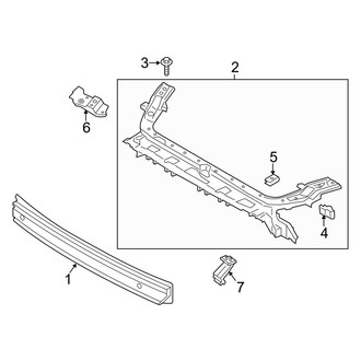 Ford OE - Radiator Support