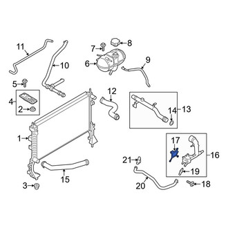 Ford OE - Engine Coolant Outlet Gasket