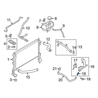 Ford OE - Engine Coolant Temperature Sensor