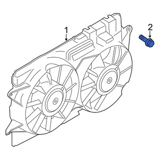 Ford OE - Engine Cooling Fan Shroud Bolt