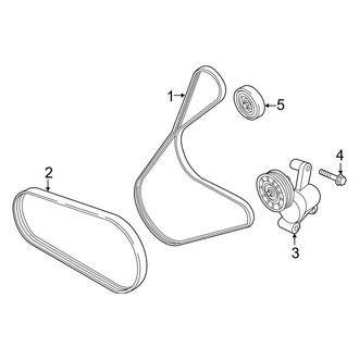 Ford OE - Cooling - Belts & Pulleys
