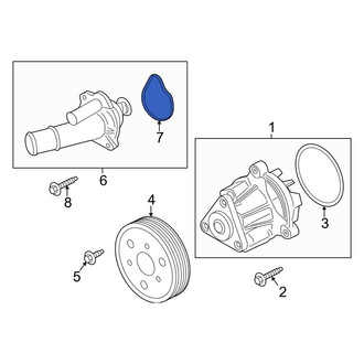 Ford OE - Engine Coolant Thermostat Gasket