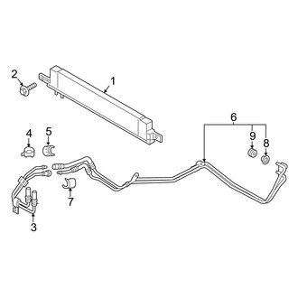 Ford OE - Cooling - Trans Oil Cooler (2.3L Automatic Tr)