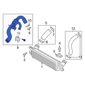 Ford OE - Intercooler Pipe