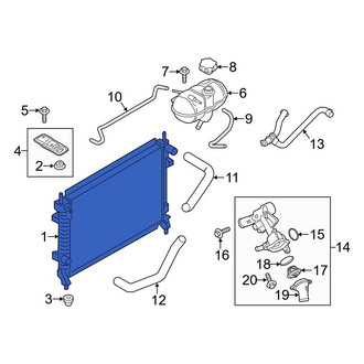 Ford OE - Radiator