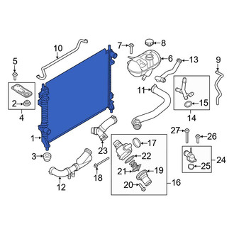 Ford OE - Radiator