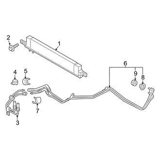Ford OE - Cooling - Trans Oil Cooler (Automatic Tr)