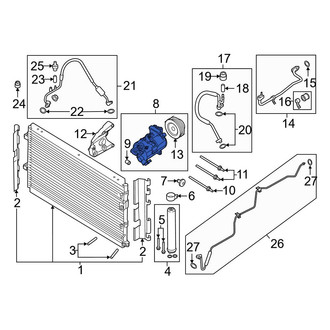 Ford OE - A/C Compressor