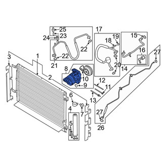 Ford OE - A/C Compressor